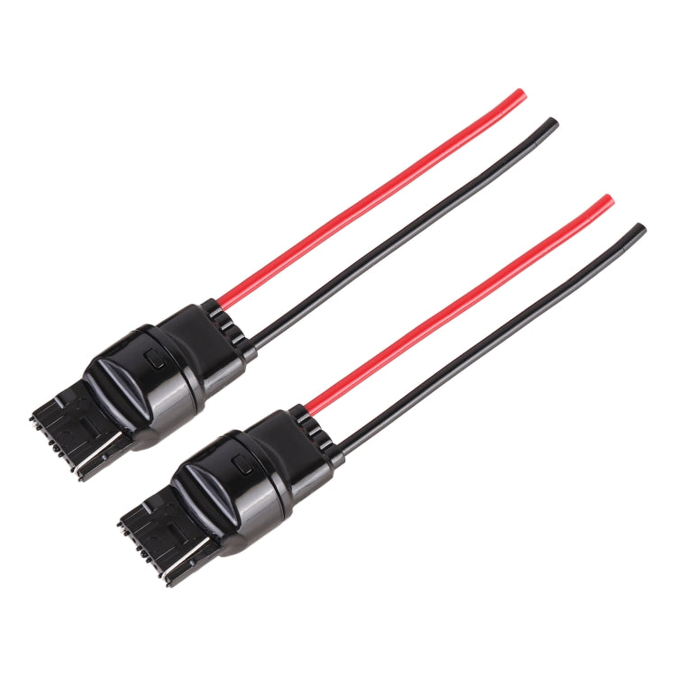 1 Pair T20 / 7440 Bulb Holder Base Male Socket with Wire - free shipping - PMC TechLife - Order now!