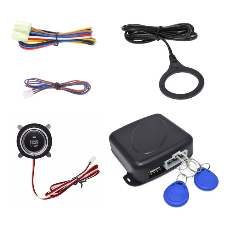 Smart Car Switch Car Engine Start Stop Switch Car Push Start Switch, with RFID Alarm System - Car Switches by PMC Jewellery | Online Shopping South Africa | PMC Jewellery