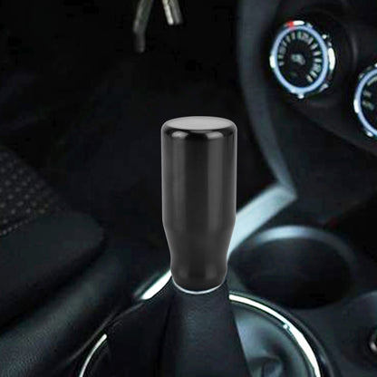 Universal Car Modified Gear Shift Knob Solid Color Smooth Auto Transmission Shift Lever Knob with Three Rubber Covers(Black) - Shift Knob by PMC Jewellery | Online Shopping South Africa | PMC Jewellery | Buy Now Pay Later Mobicred