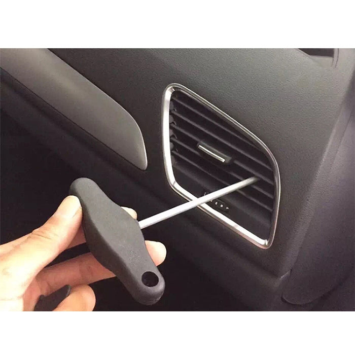 3438 T- Handle Handbrake Pull-out Hook Removing and Installing Tool DashBoard Trims Removal Tool for Volkswagen / Audi - Hand Tool Sets by PMC TechLife | Online Shopping South Africa | PMC TechLife | Buy Now Pay Later Mobicred
