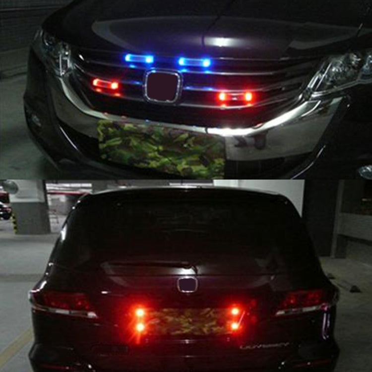 Car Styling Solar Warning Flash LED Anti-collision Decorative Light(Colorful Light) - Warning Lights by PMC TechLife | Online Shopping South Africa | PMC TechLife | Buy Now Pay Later Mobicred