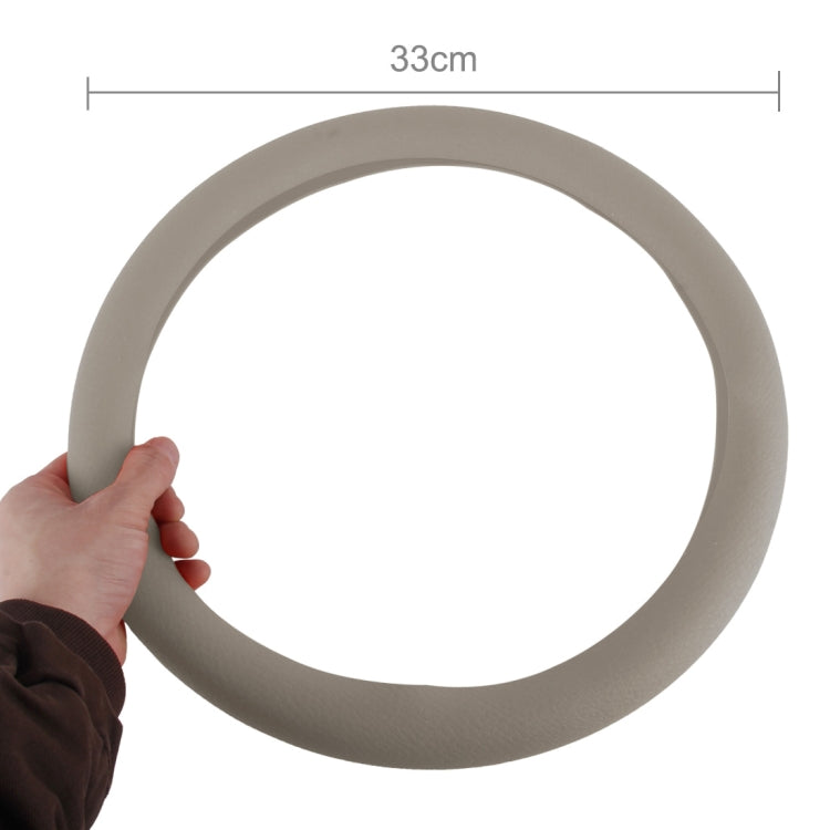 Crocodile Texture Universal Rubber Car Steering Wheel Cover For 34-48cm Wheel (Purple) - free shipping - PMC TechLife - Order now!