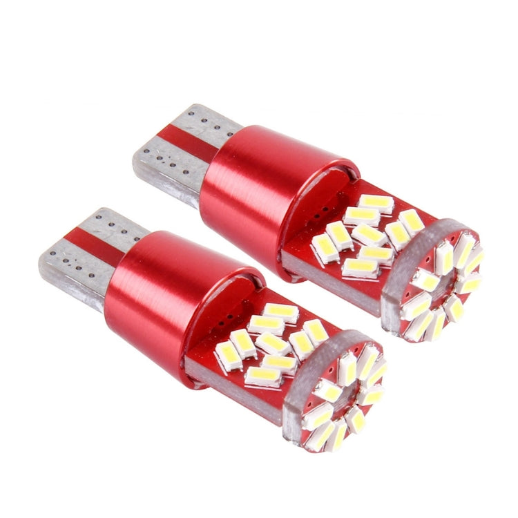 2 PCS T10 5W 27 SMD-3014 LEDs Car Clearance Light Lamp, DC 12V(White Light) - Clearance Lights by PMC TechLife | Online Shopping South Africa | PMC TechLife | Buy Now Pay Later Mobicred