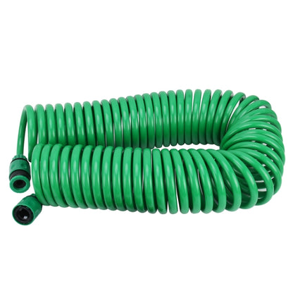 Garden Watering Series Spring Tube Hose Telescopic Spiral Pipe with Water Connector Adaptor and Connector, Length: 15m - Watering & Irrigation by PMC Jewellery | Online Shopping South Africa | PMC Jewellery | Buy Now Pay Later Mobicred