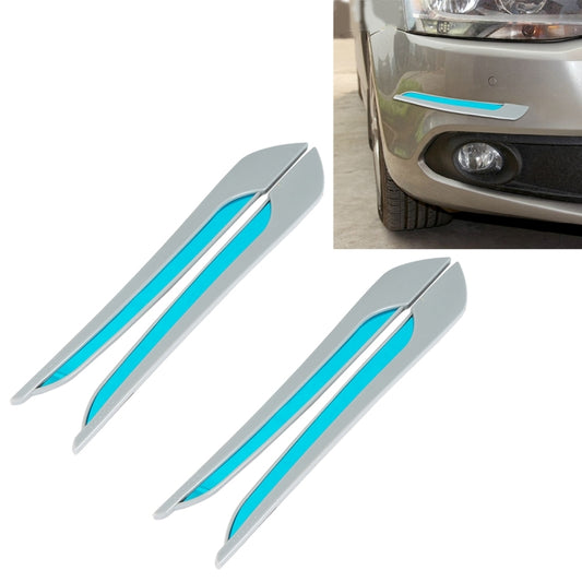 2 Pairs Universal Car Body Rear Bumper Protector Trim Cover Protective Strip Car Body Protective Strip Car Accessories Protective Stickers Car Protective Kit Car Body 4 Angle Protective Cover(Grey) - Anti Collision Sticker by PMC Jewellery | Online Shopping South Africa | PMC Jewellery | Buy Now Pay Later Mobicred