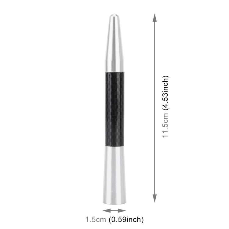 Short Universal Antenna De Angle Adjustable Car Aerial Antenna Car Stereo Antenna Universal De Facil Instalacion(Silver) - Aerials by PMC Jewellery | Online Shopping South Africa | PMC Jewellery | Buy Now Pay Later Mobicred