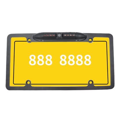 PZ422 America Car License Plate Frame 120 Degree Rear View Camera - Rear View Cameras by PMC Jewellery | Online Shopping South Africa | PMC Jewellery | Buy Now Pay Later Mobicred