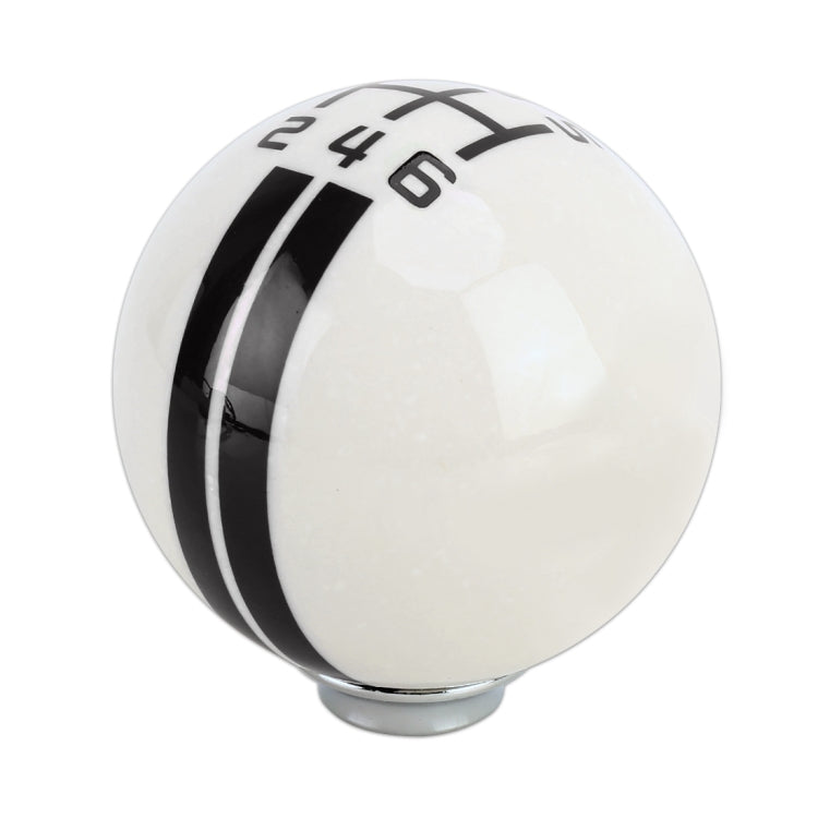 Universal Vehicle Ball Shape Modified Resin Shifter Manual 6-Speed Left-R Gear Shift Knob(Black) - Shift Knob by PMC TechLife | Online Shopping South Africa | PMC TechLife | Buy Now Pay Later Mobicred