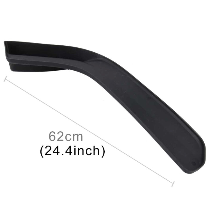 2 PCS Universal Fit Car Front Bumper Spoiler Lip Splitter Diffuser SUV ABS Front Shovel, Length: 62cm - Bumper by PMC TechLife | Online Shopping South Africa | PMC TechLife | Buy Now Pay Later Mobicred