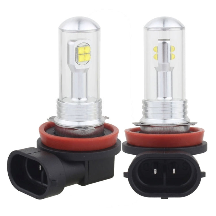 2 PCS  H8/H11 40W 800 LM 6000K 8 CREE LEDs Car Fog Lights, DC 12V(White Light) - Fog / Driving Lights by PMC Jewellery | Online Shopping South Africa | PMC Jewellery | Buy Now Pay Later Mobicred