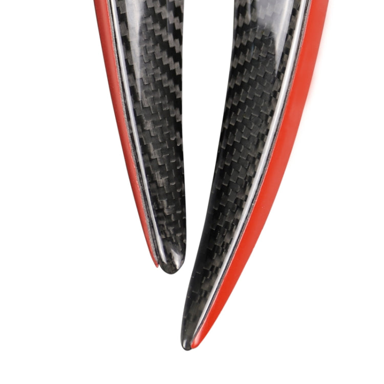 4 PCS Universal Car Carbon Fiber Front Air Knife Decorative Sticker - Decorative Sticker by PMC TechLife | Online Shopping South Africa | PMC TechLife | Buy Now Pay Later Mobicred