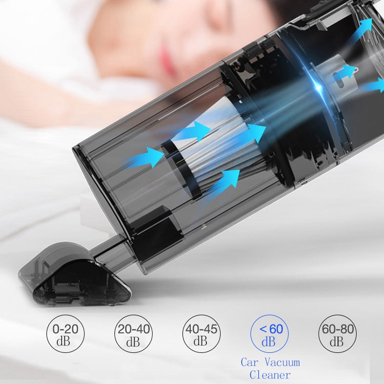 Car Portable Wireless 120W Handheld Powerful Vacuum Cleaner (Black) - Vacuum Cleaner by PMC TechLife | Online Shopping South Africa | PMC TechLife | Buy Now Pay Later Mobicred