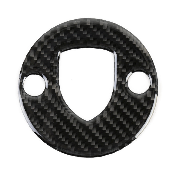Carbon Fiber Car Steering Wheel Decorative Sticker for Porsche Macan - Car Interior Mouldings by PMC TechLife | Online Shopping South Africa | PMC TechLife | Buy Now Pay Later Mobicred
