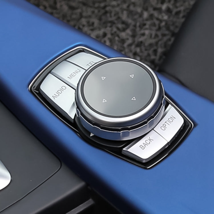 Multi-function Knob Modified IDRIVE Button Decorative Sticker for BMW 1 2 3 5 Series X1 X3 X5 X6 - Car Interior Mouldings by PMC TechLife | Online Shopping South Africa | PMC TechLife | Buy Now Pay Later Mobicred