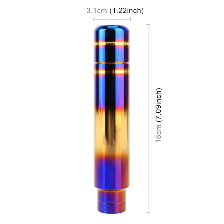 Universal Flame Colorful Long Strip Shape Car Gear Shift Knob Modified Shifter Lever Knob, Length: 18cm - free shipping - PMC TechLife - Order now!