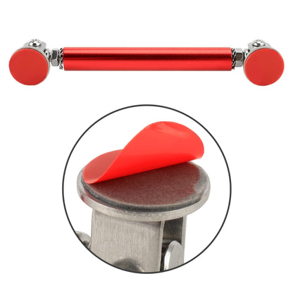 2 PCS Car Modification Adhesive Surrounded Rod Lever Front and Rear Bars Fixed Front Lip Back Shovel, Length: 7.5cm(Red) - Trunk & Bumper Accessories by PMC Jewellery | Online Shopping South Africa | PMC Jewellery | Buy Now Pay Later Mobicred