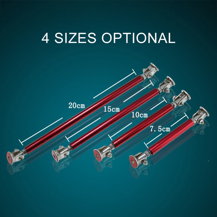 2 PCS Car Modification Adhesive Surrounded Rod Lever Front and Rear Bars Fixed Front Lip Back Shovel, Length: 10cm(Red) - Trunk & Bumper Accessories by PMC TechLife | Online Shopping South Africa | PMC TechLife | Buy Now Pay Later Mobicred