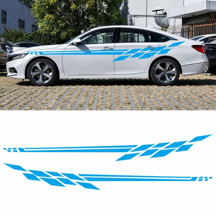 Car Styling Plaid Series PVC Sticker Auto Decorative Sticker (Blue) - Decorative Sticker by PMC TechLife | Online Shopping South Africa | PMC TechLife | Buy Now Pay Later Mobicred