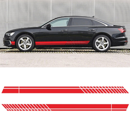 Car Styling Stripe PVC Sticker Auto Decorative Sticker (Red) - Decorative Sticker by PMC Jewellery | Online Shopping South Africa | PMC Jewellery | Buy Now Pay Later Mobicred