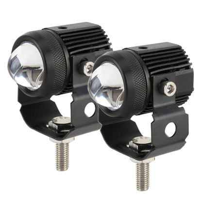 2 PCS DC9-36V / 20W / 6000K / 3000K / 2000LM Motorcycles Double Color Headlights / Fog Light - Headlights by PMC Jewellery | Online Shopping South Africa | PMC Jewellery | Buy Now Pay Later Mobicred