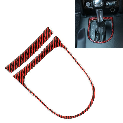 2 in 1 Car Carbon Fiber Gear Frame Decorative Sticker for Ford Mustang 2015-2020 - Car Interior Mouldings by PMC Jewellery | Online Shopping South Africa | PMC Jewellery | Buy Now Pay Later Mobicred