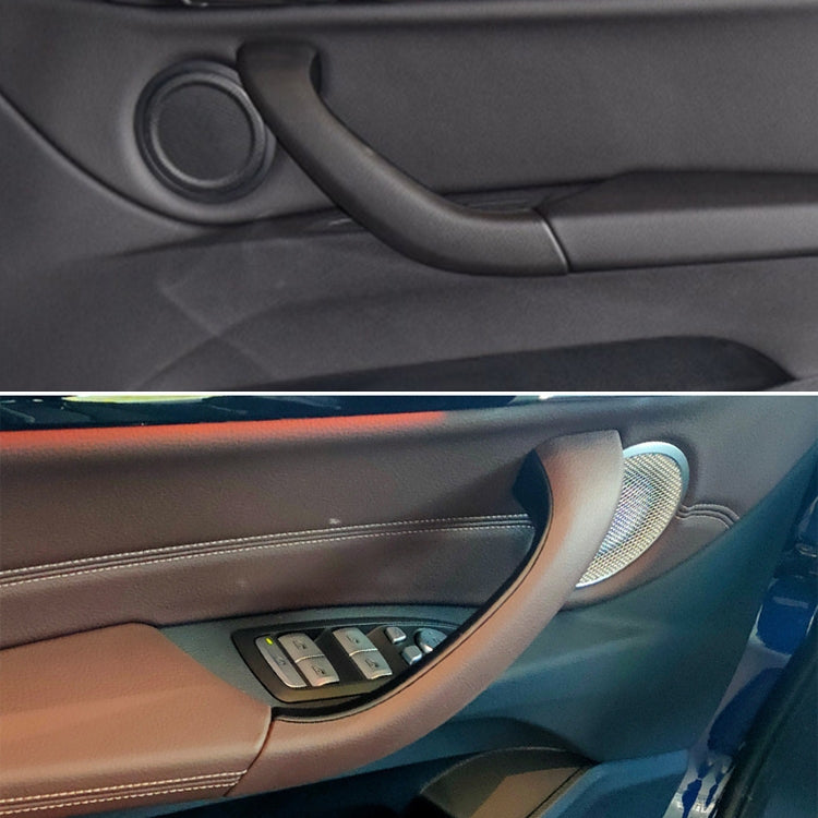 Car Right Side Inside Doors Handle Pull Trim Cover 51417417513 for BMW X1 2016-, Left Driving(Black) - Door Handles by PMC TechLife | Online Shopping South Africa | PMC TechLife | Buy Now Pay Later Mobicred