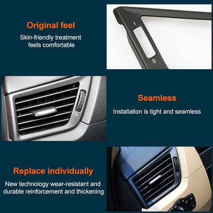 Car Right Side Air Conditioner Vent Panel for BMW X1, Left Driving(Color: Matte) - Car Interior Mouldings by PMC Jewellery | Online Shopping South Africa | PMC Jewellery