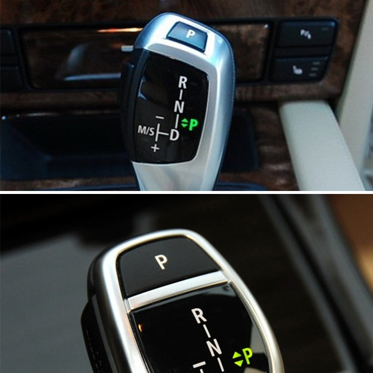 Car Gear Lever Auto Parking Button Letter P Cap for BMW X5 X6 2013-, Left Driving (Black) - Car Switches by PMC TechLife | Online Shopping South Africa | PMC TechLife | Buy Now Pay Later Mobicred