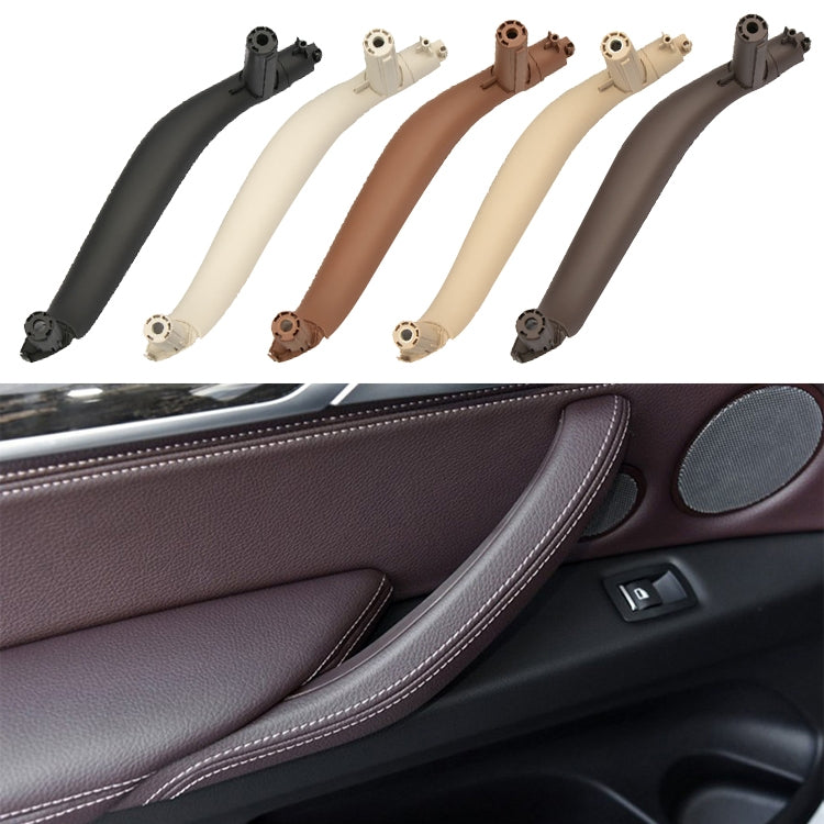 Car Right Side Inside Doors Handle Pull Trim Cover for BMW X5 / X6, Left Driving (Dark Coffee) - Door Handles by PMC TechLife | Online Shopping South Africa | PMC TechLife | Buy Now Pay Later Mobicred