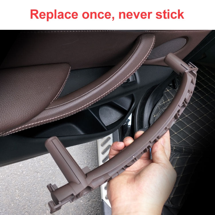 Car Right Side Inside Doors Handle Pull Trim Cover for BMW X5 / X6, Left Driving (Black) - Door Handles by PMC TechLife | Online Shopping South Africa | PMC TechLife | Buy Now Pay Later Mobicred