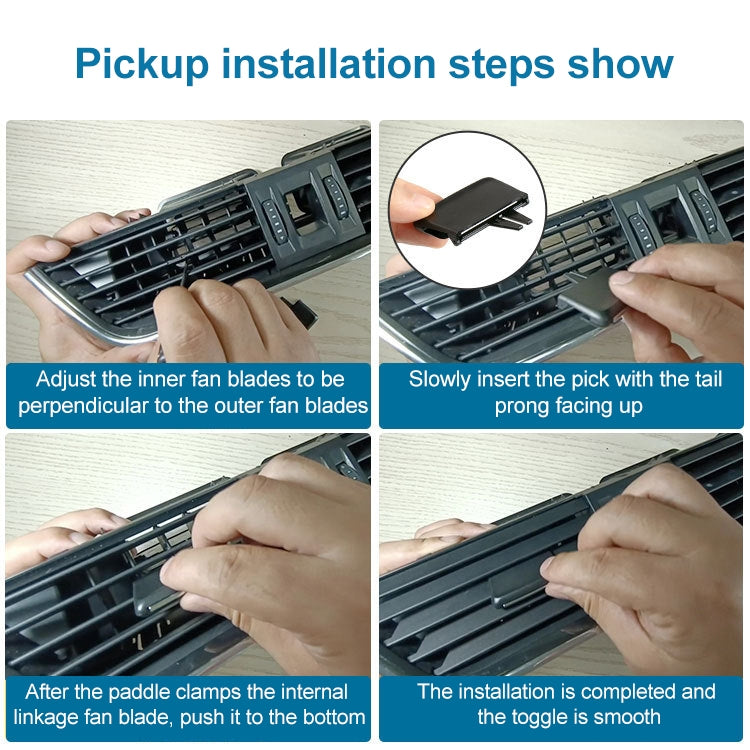 Car Middle Right Side No.3 Air Conditioning Exhaust Switch Paddle for Skoda Octavia 2014-2019, Left Driving - Air Conditioning System by PMC TechLife | Online Shopping South Africa | PMC TechLife | Buy Now Pay Later Mobicred