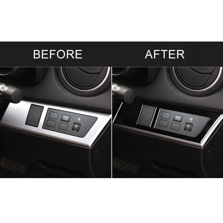For Mazda 3 Axela 2010-2013 Car Headlight Switch Panel Decorative Sticker, Right Drive - Car Interior Mouldings by PMC TechLife | Online Shopping South Africa | PMC TechLife | Buy Now Pay Later Mobicred