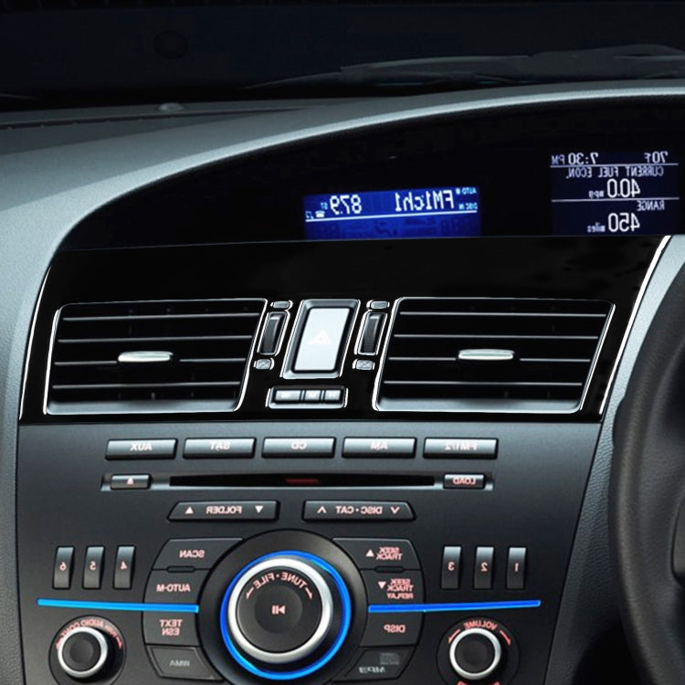 For Mazda 3 Axela 2010-2013 2 in 1 Car Central Vent Set A Decorative Sticker, Right Drive - Car Interior Mouldings by PMC TechLife | Online Shopping South Africa | PMC TechLife | Buy Now Pay Later Mobicred