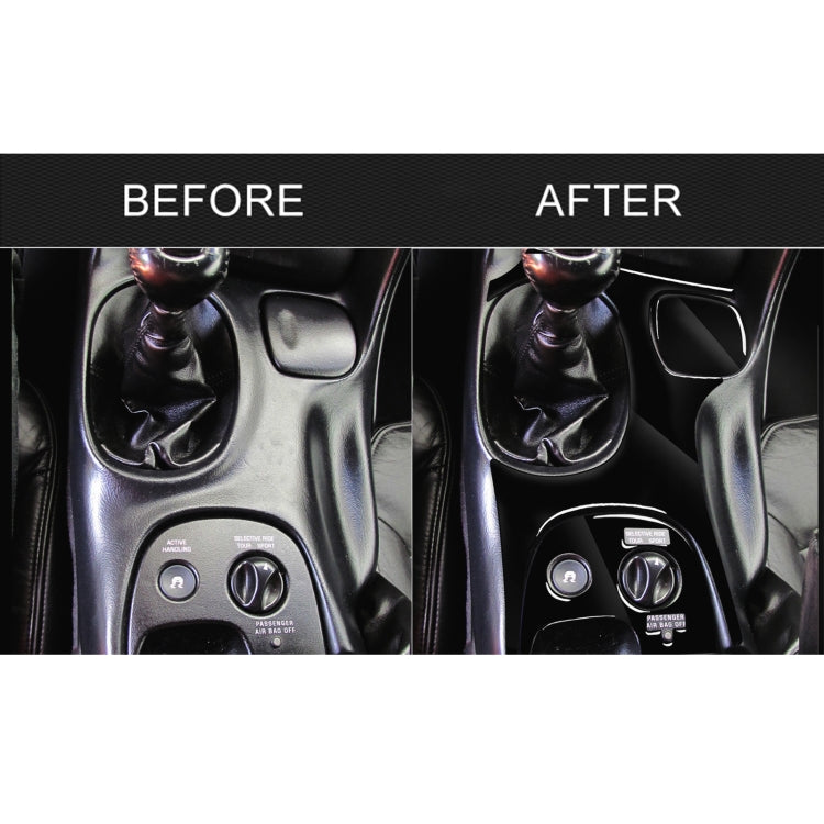 For Chevrolet Corvette C5 1998-2004 3 in 1 Car Gear Panel D Decorative Sticker, Left Drive - Car Interior Mouldings by PMC TechLife | Online Shopping South Africa | PMC TechLife | Buy Now Pay Later Mobicred