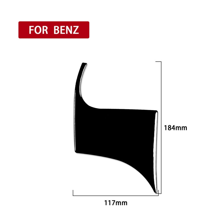 For Mercedes-Benz E-Class W210 1996-2002 Car Steering Wheel Left Decorative Sticker, Left Drive - Car Interior Mouldings by PMC TechLife | Online Shopping South Africa | PMC TechLife | Buy Now Pay Later Mobicred