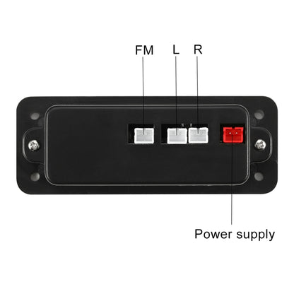 Car 5V 2x3W Audio MP3 Player Decoder Board FM Radio TF USB 3.5mm AUX, with Bluetooth and Recording Call Function - Car MP3 & MP4 & MP5 by PMC Jewellery | Online Shopping South Africa | PMC Jewellery | Buy Now Pay Later Mobicred