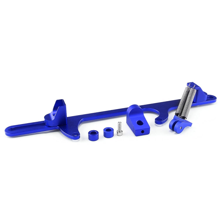 Car Modification Accessories Aluminum Alloy 4500 Series Cable Base Throttle Bracket Throttle Valve Cable(Blue) - Engine Fittings by PMC Jewellery | Online Shopping South Africa | PMC Jewellery | Buy Now Pay Later Mobicred