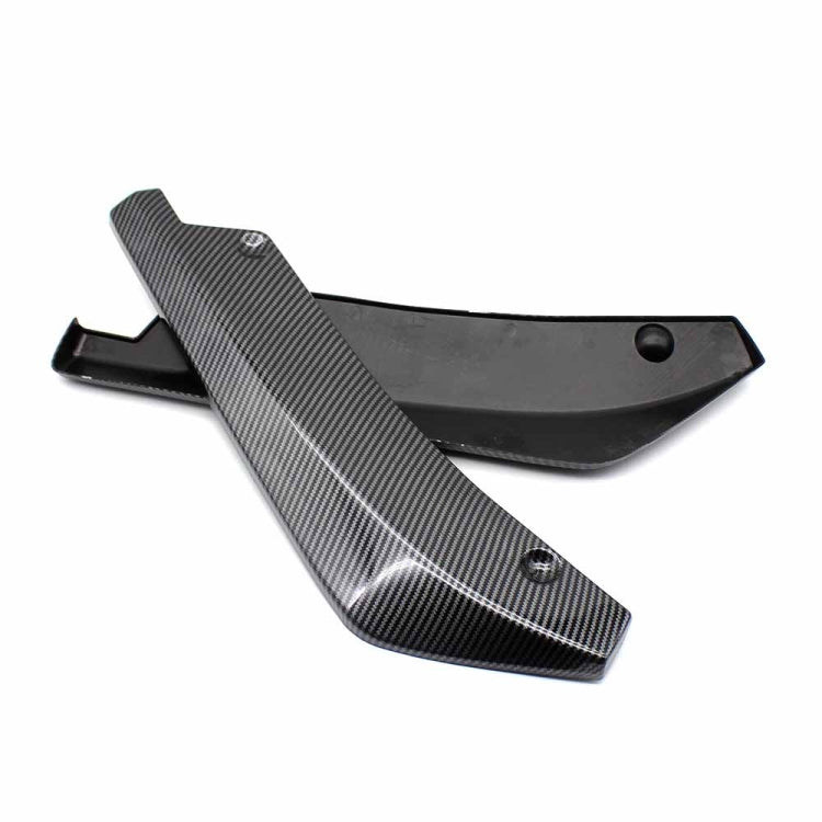 XH-6134 Carbon Texture Car Universal Modified Rear Spoiler Anti-collision Protector Bar Strip Guard Sticker - Anti Collision Sticker by PMC Jewellery | Online Shopping South Africa | PMC Jewellery | Buy Now Pay Later Mobicred