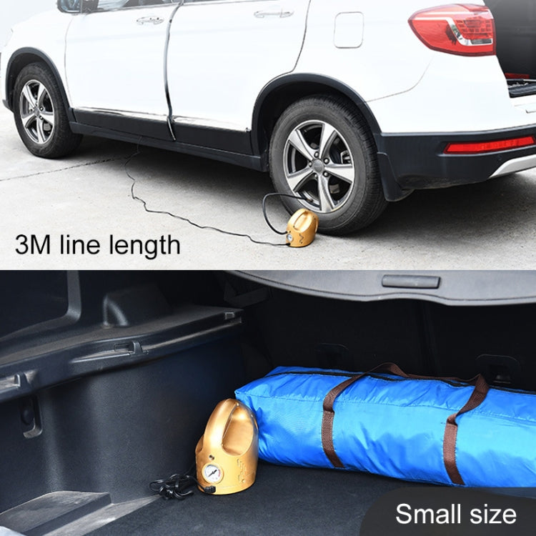 DC 12V 100W Four In One Portable  Car Tire Pump Inflatable Pump(Orange) - Inflatable Pump by PMC TechLife | Online Shopping South Africa | PMC TechLife