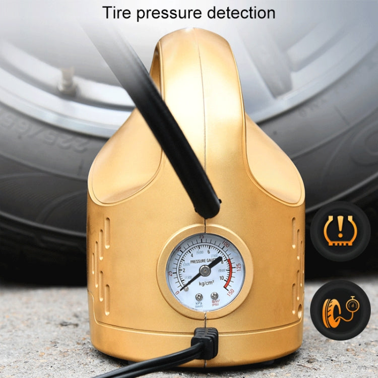 DC 12V 100W Four In One Portable  Car Tire Pump Inflatable Pump(Orange) - Inflatable Pump by PMC TechLife | Online Shopping South Africa | PMC TechLife