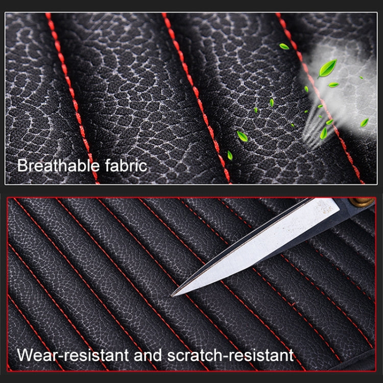 3 in 1 Car Seat Cushion Free Binding All Inclusive Seat Mat Set (Grey) - Seat Accessories by PMC TechLife | Online Shopping South Africa | PMC TechLife | Buy Now Pay Later Mobicred