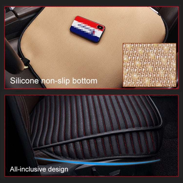 3 in 1 Car Seat Cushion Free Binding All Inclusive Seat Mat Set (Grey) - Seat Accessories by PMC TechLife | Online Shopping South Africa | PMC TechLife | Buy Now Pay Later Mobicred