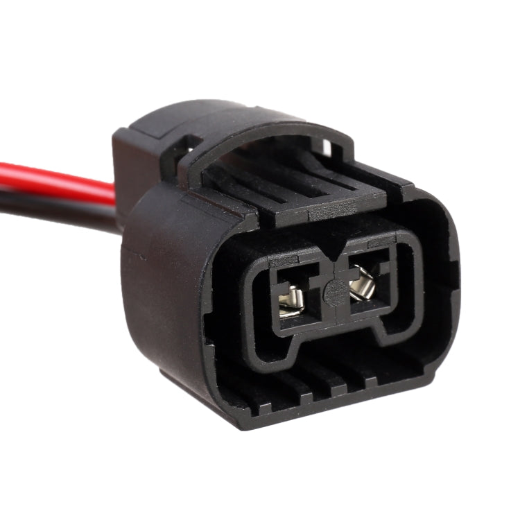 2 PCS H16 Bulb Holder Base Female Socket with Cable - Wires by PMC TechLife | Online Shopping South Africa | PMC TechLife | Buy Now Pay Later Mobicred