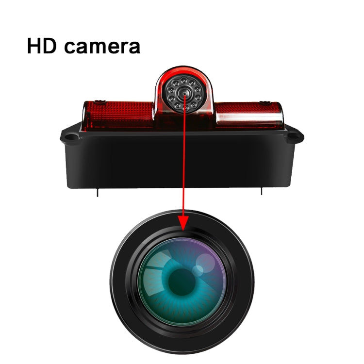 PZ467 Car Waterproof 170 Degree Brake Light View Camera for Chevrolet - Rear View Cameras by PMC TechLife | Online Shopping South Africa | PMC TechLife | Buy Now Pay Later Mobicred