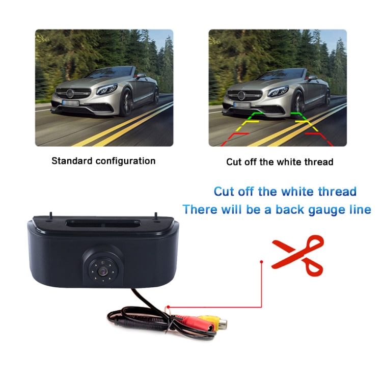 PZ469 Car Waterproof 170 Degree Brake Light View Camera for Nissan N200 2010-2017 - Rear View Cameras by PMC Jewellery | Online Shopping South Africa | PMC Jewellery | Buy Now Pay Later Mobicred