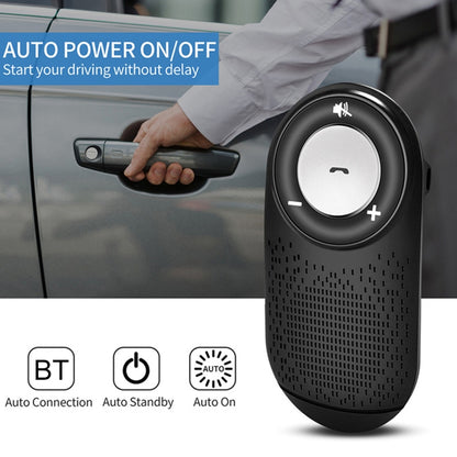 Car Sun Visor Bluetooth Music Receiver Support MP3 / Hands-free - Bluetooth Car Kits by PMC Jewellery | Online Shopping South Africa | PMC Jewellery | Buy Now Pay Later Mobicred