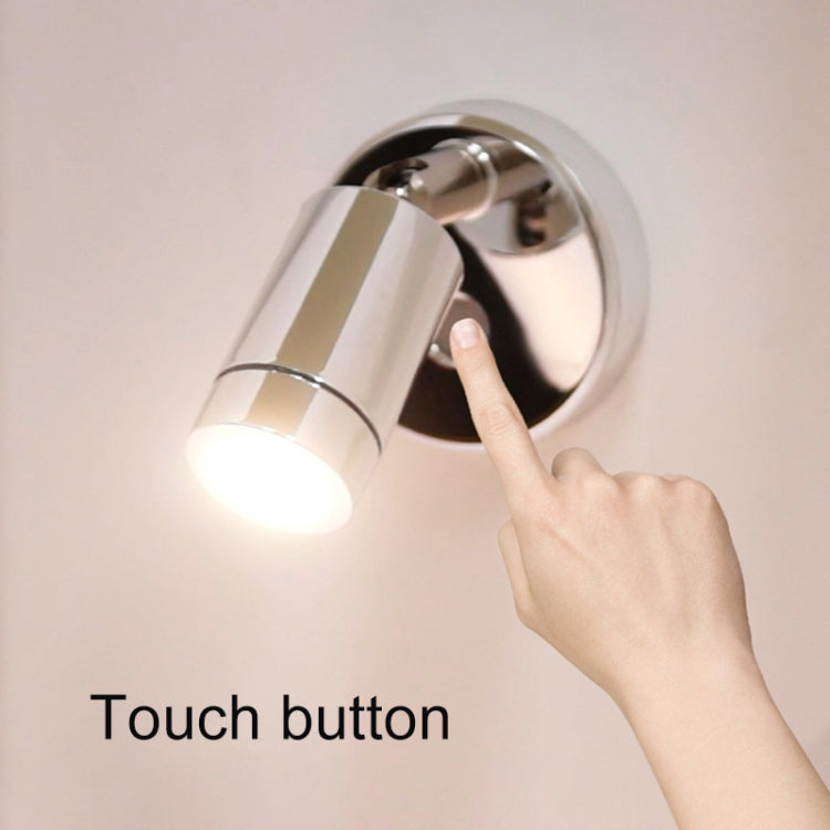 RV 10-30V Multi-functional Reading Light with Touch Switch, Style: Straight Hose - Instrument Lights by PMC Jewellery | Online Shopping South Africa | PMC Jewellery | Buy Now Pay Later Mobicred