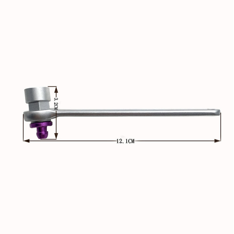 ZK-011 Car 11mm Brake Bleeder Wrench Tool - Engine Repair Tools by PMC TechLife | Online Shopping South Africa | PMC TechLife | Buy Now Pay Later Mobicred