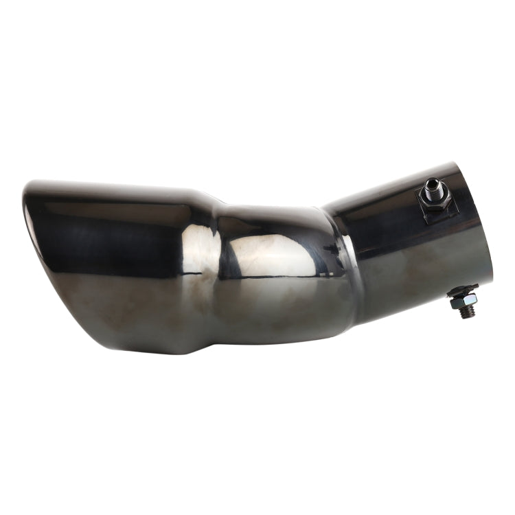 Universal Car Styling Stainless Steel Elbow Exhaust Tail Muffler Tip Pipe, Inside Diameter: 6cm (Grey) - Exhaust Pipes by PMC Jewellery | Online Shopping South Africa | PMC Jewellery | Buy Now Pay Later Mobicred