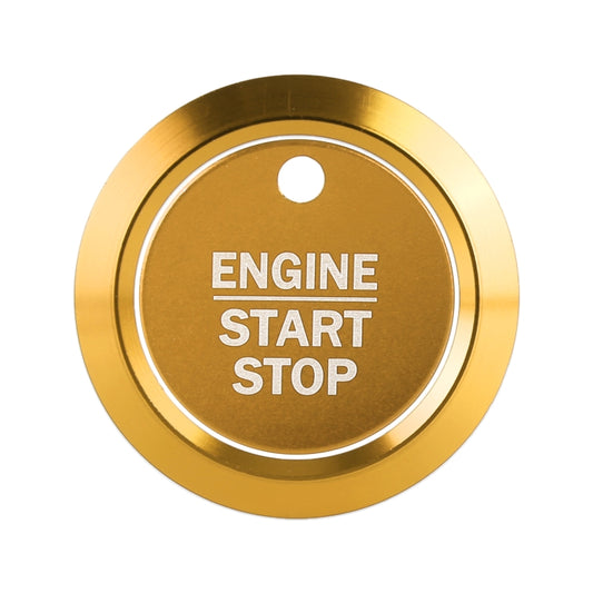 Car Engine Start Key Push Button Ring Trim Sticker Decoration for Ford F150 (Gold) - Decoration Rings by PMC Jewellery | Online Shopping South Africa | PMC Jewellery | Buy Now Pay Later Mobicred